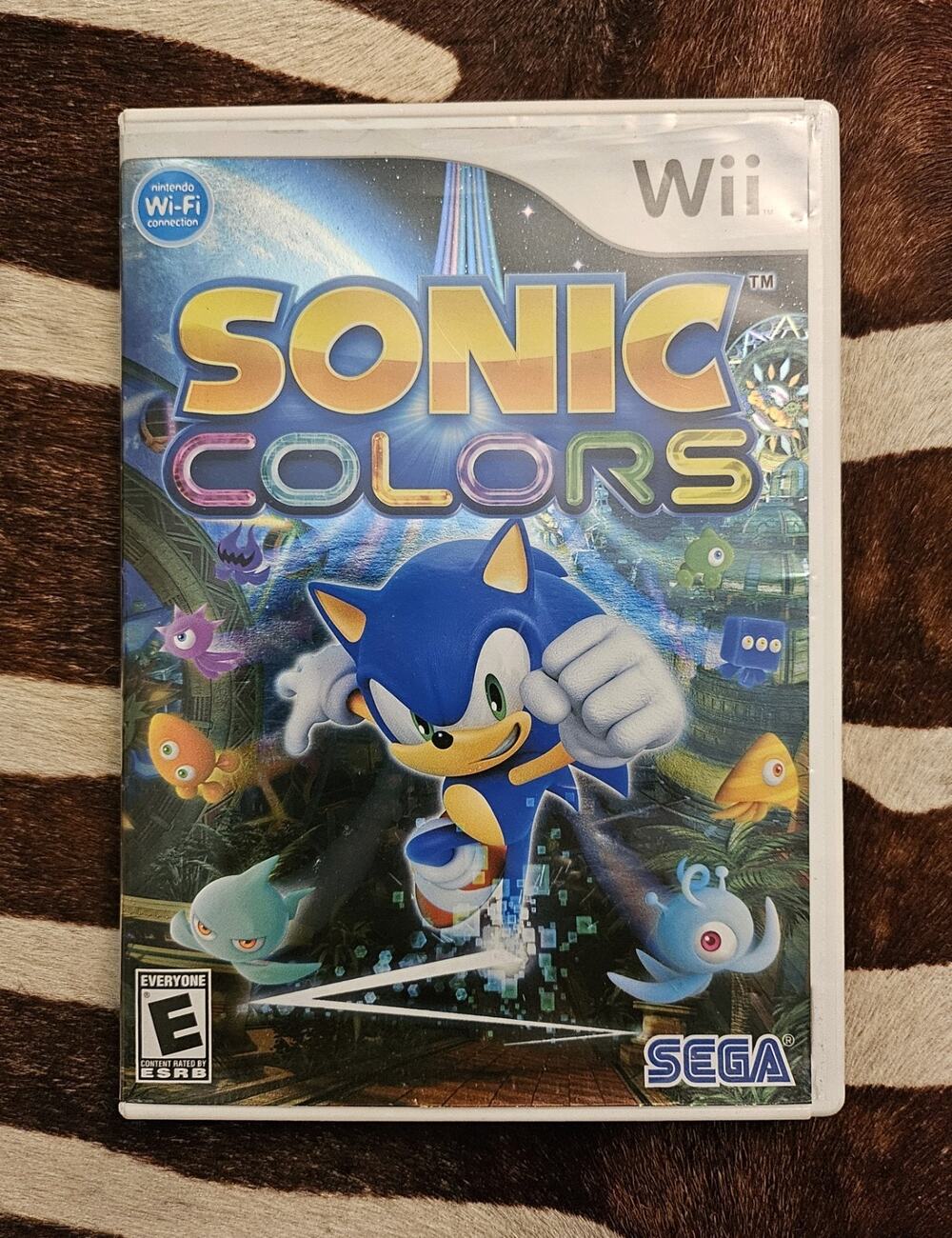 Sonic Colors Nintendo Wii, 2010 CIB Complete Tested